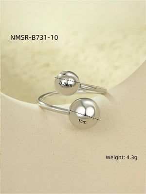 Solid Color Geometric Ring