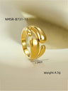 Solid Color Geometric Ring