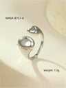 Solid Color Geometric Ring