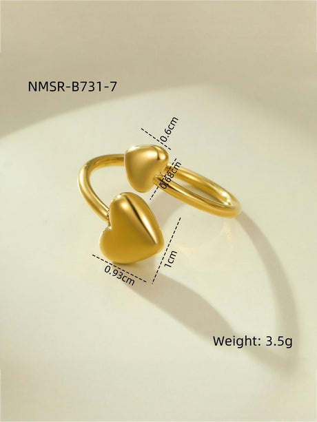Solid Color Geometric Ring