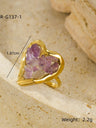 Colorful Heart Ring