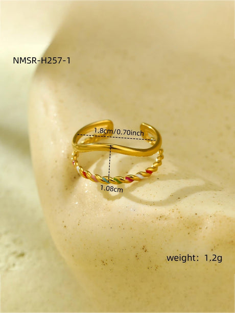Elegant Colorful Rings