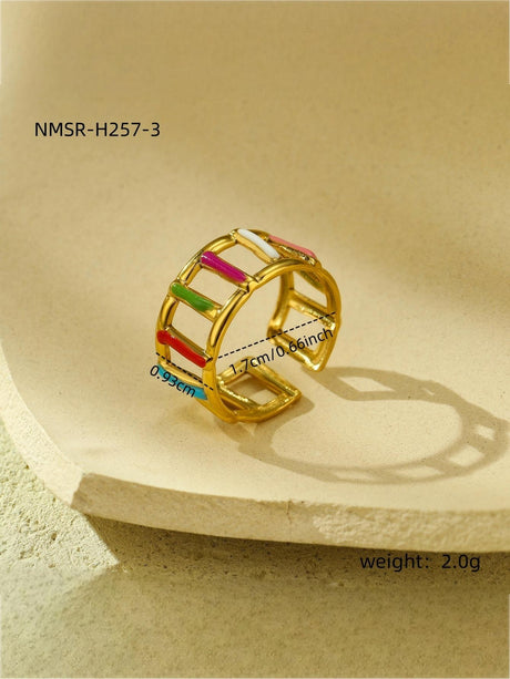 Elegant Colorful Rings