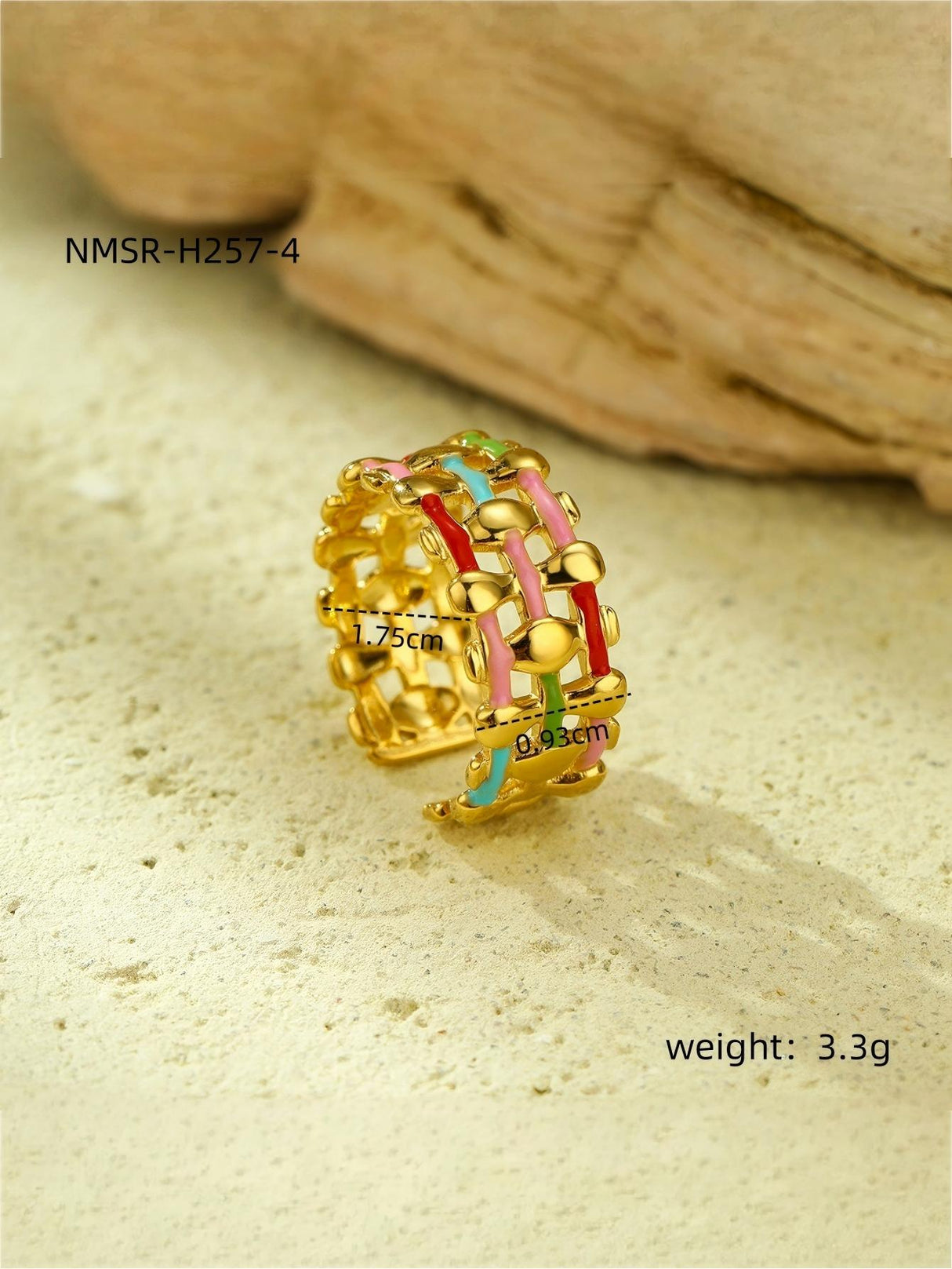 Elegant Colorful Rings