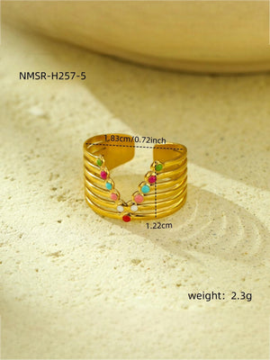 Elegant Colorful Rings