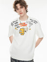 American Retro Relaxed Oversized Top With Dropped Shoulders
