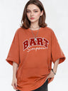 Simpson American Preppy Style Oversized T-shirt