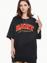 Simpson American Preppy Style Oversized T-shirt