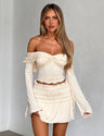 Liber Summer Women's Pleated Two-Piece Set