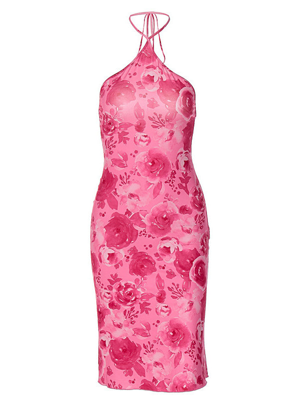Floral Print Midi Dress