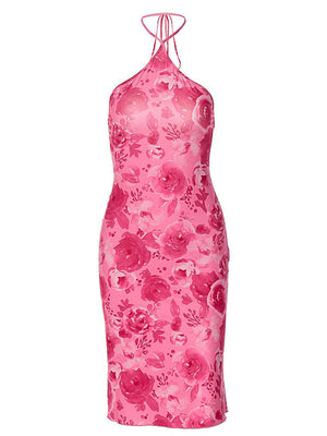 Floral Print Midi Dress