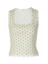 Polka Dot Crop Top