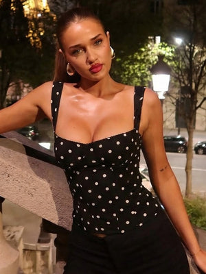 Women's Printed Polka Dot