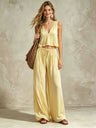 Macaron Solid Color Two-piece Set