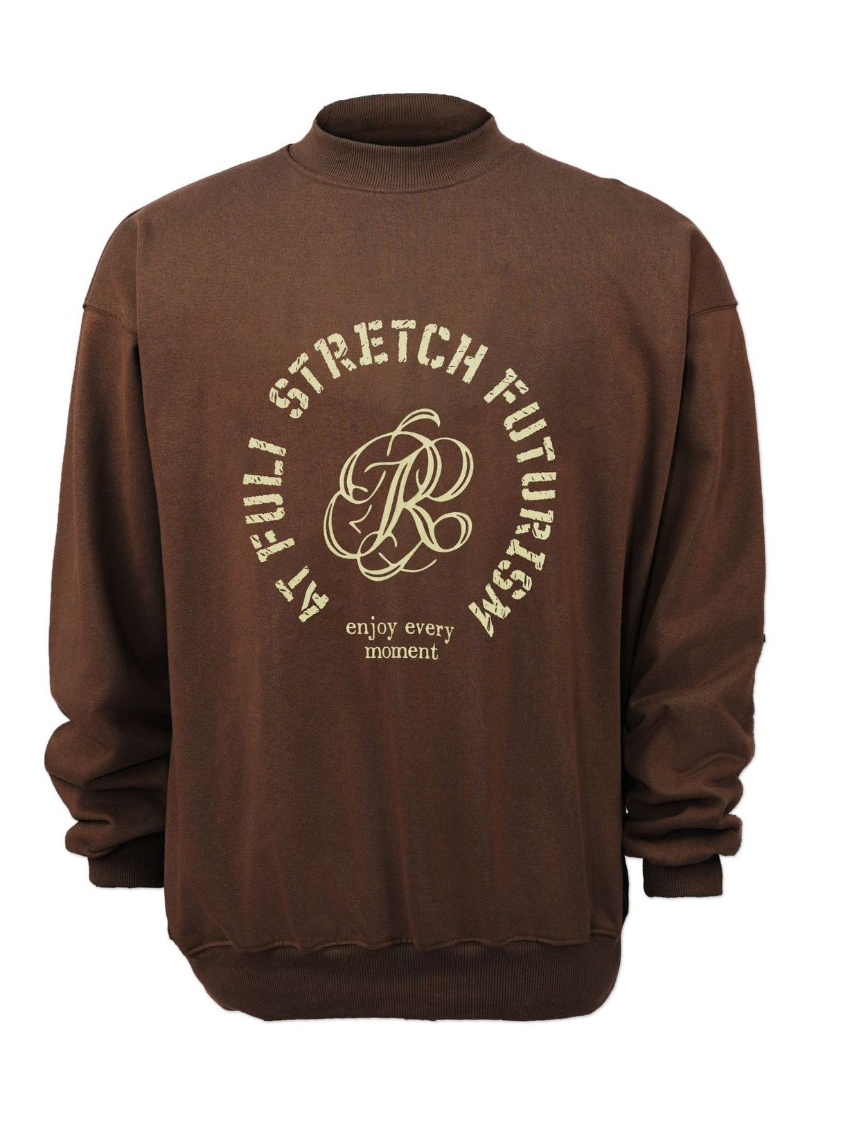 Liber Autumn Neutral wear Printed English Sweatshirts&Hoodies
