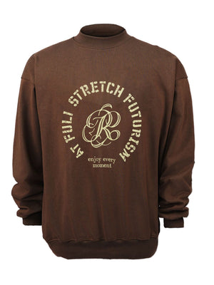 Liber Autumn Neutral wear Printed English Sweatshirts&Hoodies