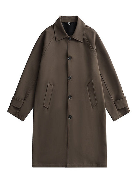 Cityboy Loose Leisure Mid-length Coats