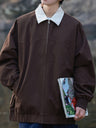Liber Autumn Neutral wear Contrasting colors Jackets