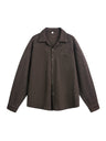 Liber Autumn Men's Pocket decoration Solid Color Shirts