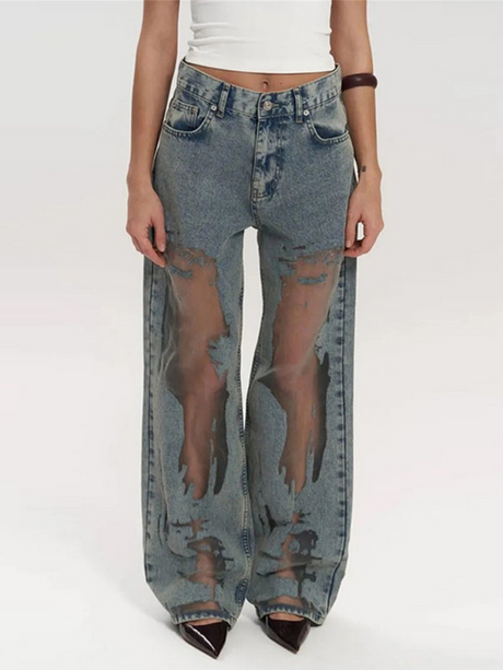 Liber Spring Women's Gauze Jeans