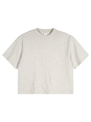 Liber Summer Men's Slightly short hem Solid Color T-shirts