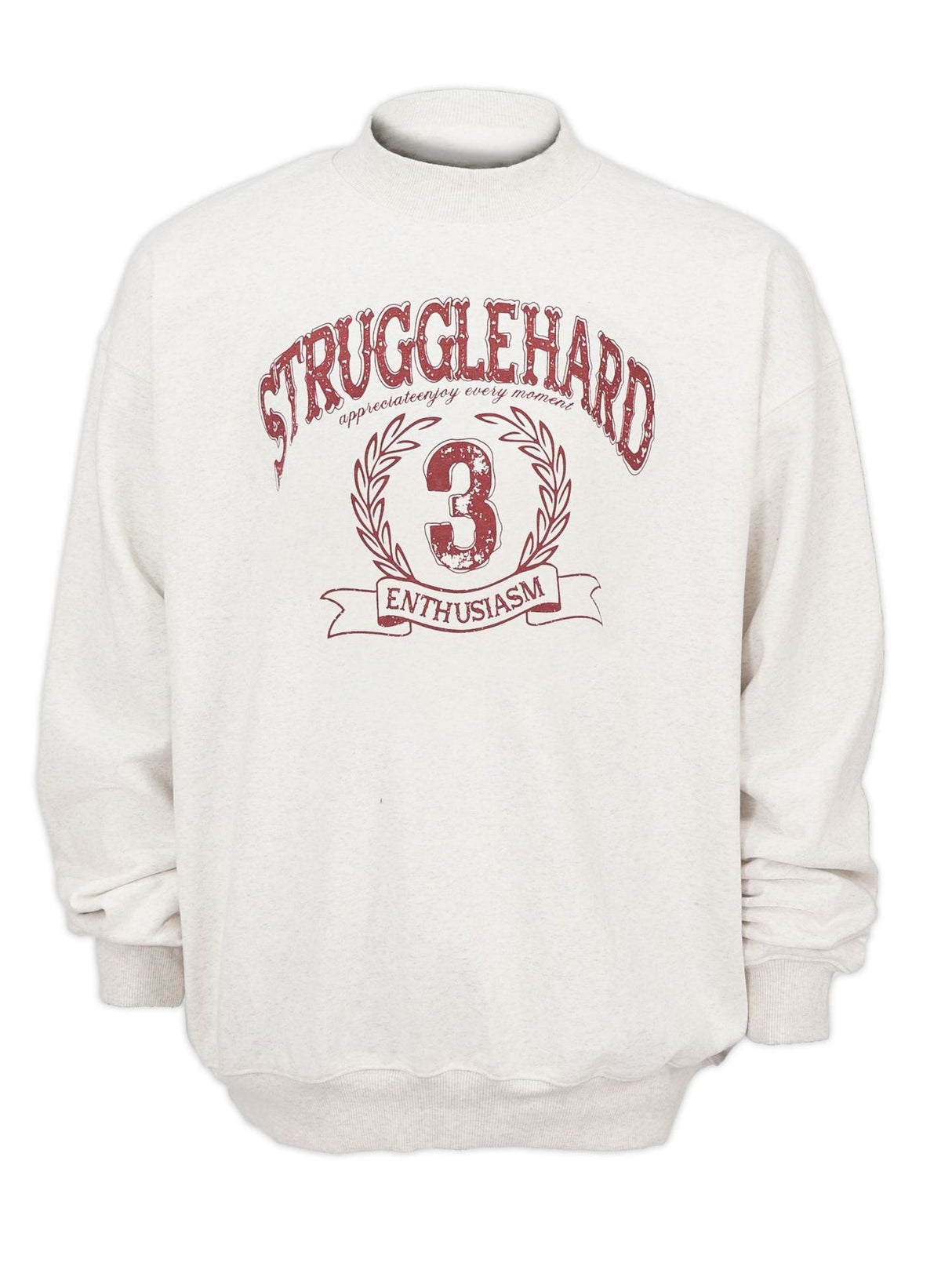 Liber Autumn Neutral wear Printed English Sweatshirts&Hoodies