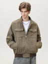 Liber Autumn Men's Plaid Jackets