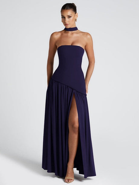 Liber Spring Women's Solid Color Solid Color Maxi Dresses