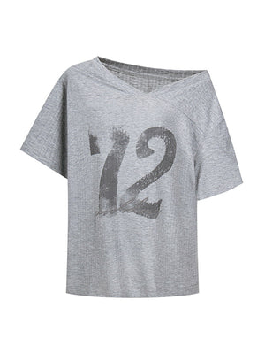 Liber Summer Women's Letters/Numbers/Words T-shirts