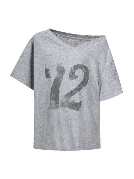 Liber Summer Women's Letters/Numbers/Words T-shirts