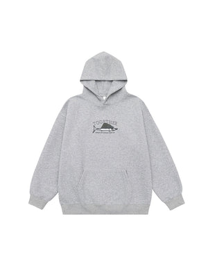 Thickened Printed Hooded Sweatshirts&Hoodies
