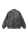 Camouflage Stand Collar Snake Scale Pattern Windproof Keep Warm Jackets