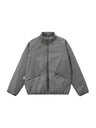 Water-repellent Sports Stand Collar Solid Color Windproof Cotton Jacket