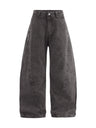 Canvas Washing Water Retro Old Deconstruction Work Casual Pants