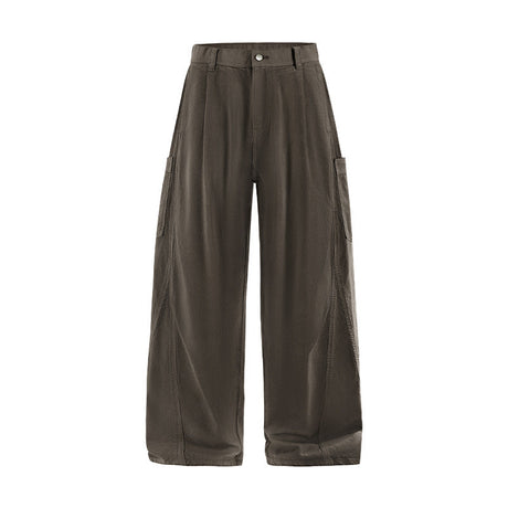 Liber Autumn Neutral wear Solid Color Pants