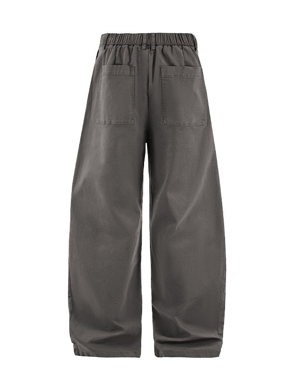 Liber Autumn Neutral wear Solid Color Pants