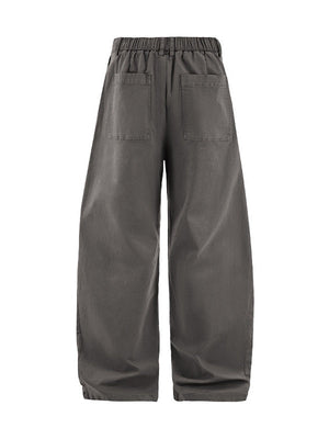 Liber Autumn Neutral wear Solid Color Pants