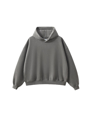 Washing Plush Hooded Sweatshirts&Hoodies