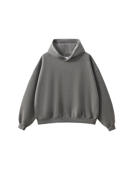 Washing Plush Hooded Sweatshirts&Hoodies