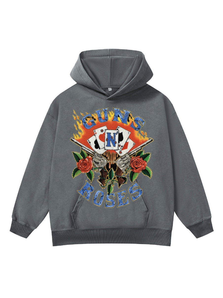 Retro Printed Hoodies