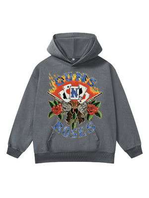 Retro Printed Hoodies