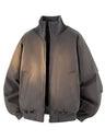 Three-proof Stand-up Collar Retro Workwear Flight Cotton Jacket