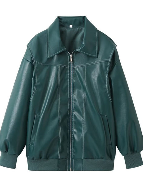 Liber Winter Women's Pocket Solid Color Jackets