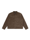 Retro Barnwind Deconstruction Cleanfit Lapel Suede Short Coat