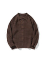 Old Money Style Cleanfit Retro Cardigan Sweater