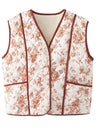 Liber European and American style Women's Printed Vests