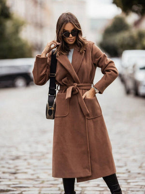 Long Woolen Coat