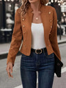 Slim And Versatile Double-breasted Blazer