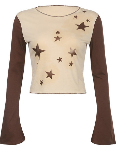 Liber Autumn Women's Printed Star T-shirts