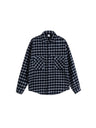 Liber Autumn Men's Button design Plaid Shirts
